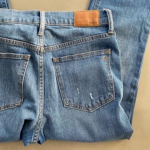 MADEWELL Perfect vintage Crop Jean